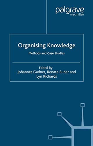 Cover for Organising Knowledge