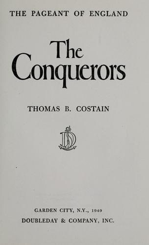 Cover for The Conquerors.