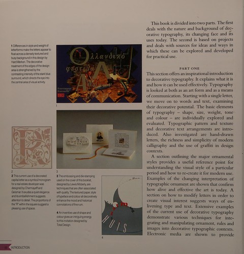 Cover for Decorative Typography (Graphic Designer's Library)