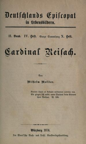Cover for Cardinal Reisach
