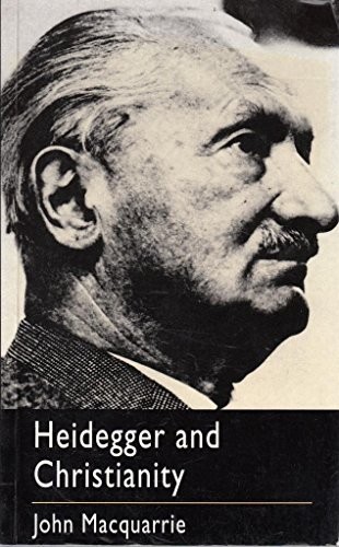 Cover for Heidegger and christianity