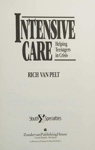 Cover for Intensive Care