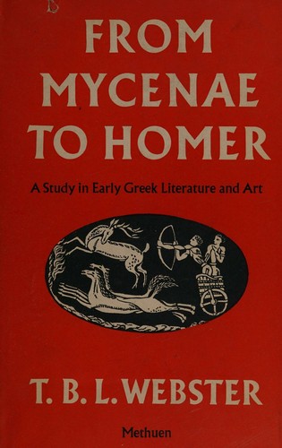 Cover for From Mycenae to Homer