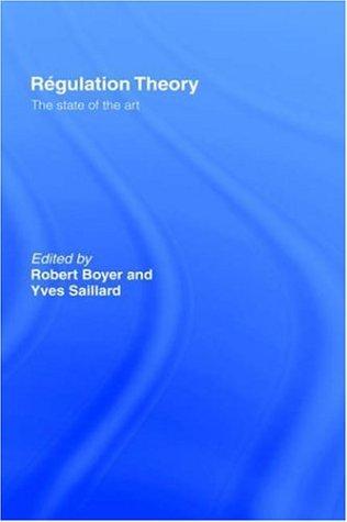 Cover for Regulation Theory