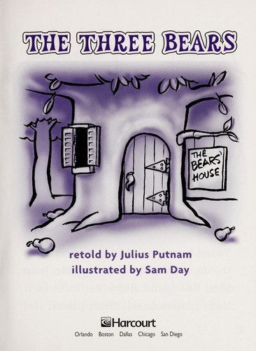 Cover for Three bears grade 2 phonics practice readers