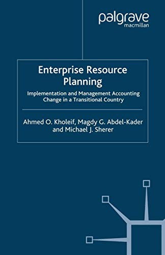 Cover for Enterprise Resource Planning