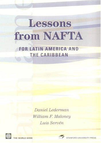 Cover for Lessons from NAFTA