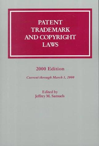 Cover for Patent, Trademark, and Copyright Laws 2000
