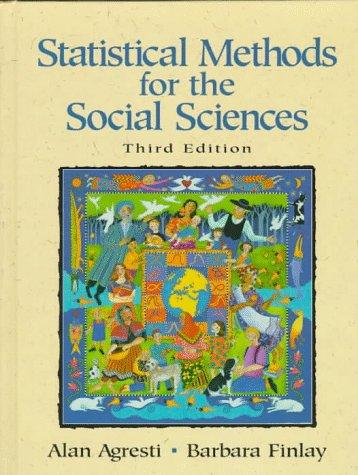 Cover for Statistical methods for the social sciences