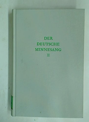 Cover for Der deutsche Minnesang