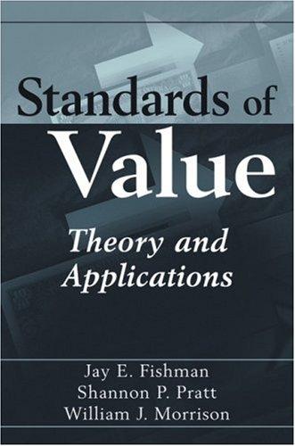 Cover for Standards of Value