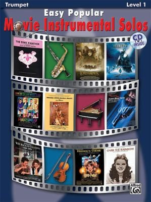 Cover for Easy Popular Movie Instrumental Solos