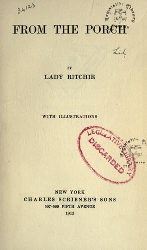 Cover for From the porch