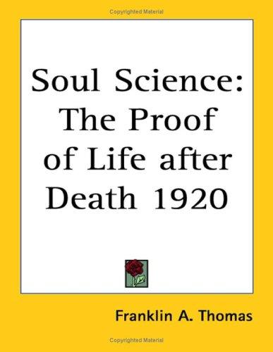 Cover for Soul Science