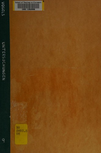 Cover for Untersuchungen zum Text paulinischer Briefe bei Rufin und Ambrosiaster.