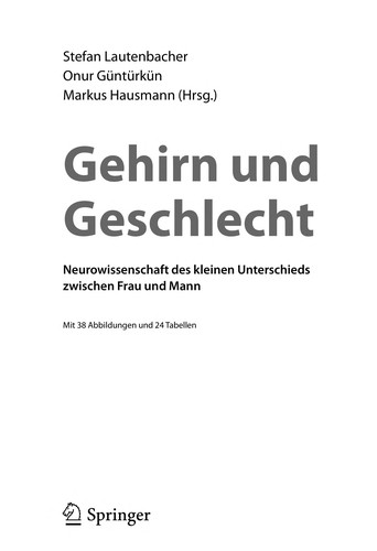 Cover for Gehirn und Geschlecht
