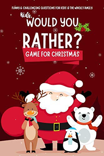 Cover for Kids Would You Rather Game for Christmas
