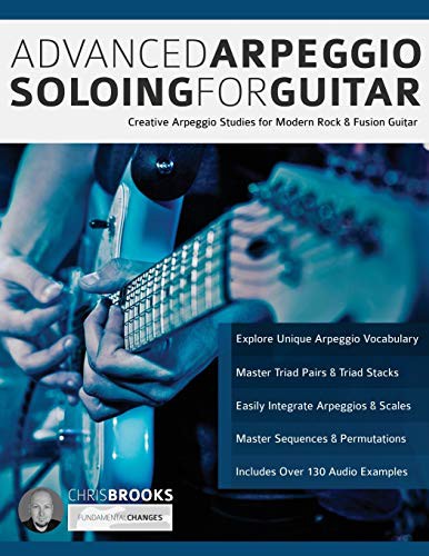 Cover for Advanced Arpeggio Soloing for Guitar
