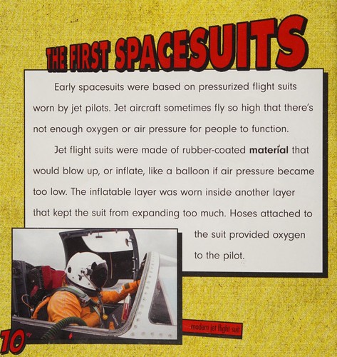 Cover for Why do astronauts wear spacesuits?
