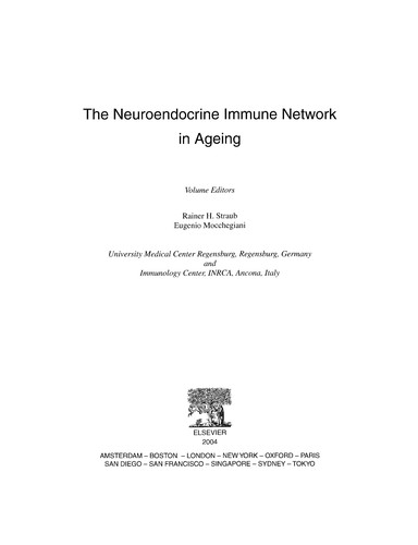 Cover for The neuroendocrine immune network in ageing