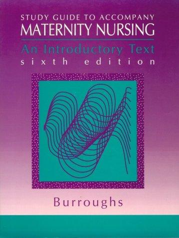 Cover for Study Guide to Accompany Maternity Nursing