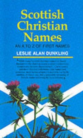 Cover for Scottish Christian Names