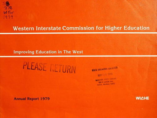 Cover for Improving education in the west