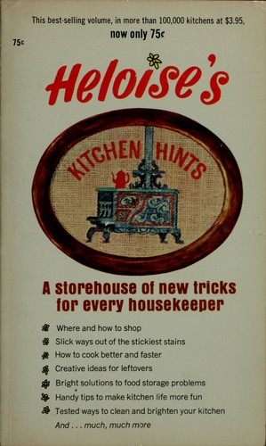 Cover for Heloise's kitchen hints