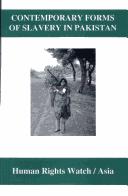 Cover for Contemporary forms of slavery in Pakistan