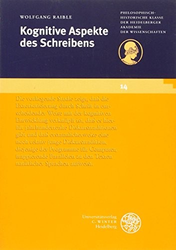Cover for Kognitive Aspekte des Schreibens