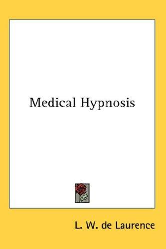 Cover for Medical Hypnosis