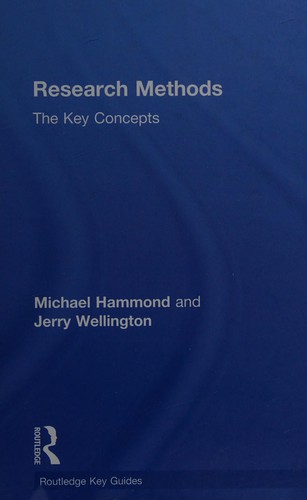 Cover for Research methods