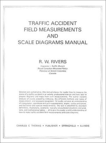 Cover for Traffic accident field measurements and scale diagrams manual