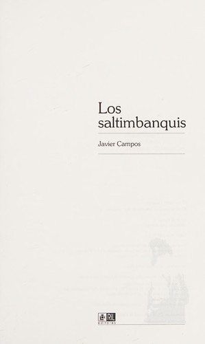 Cover for Los saltimbanquis