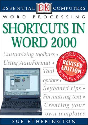 Cover for Shortcuts in Word 2000