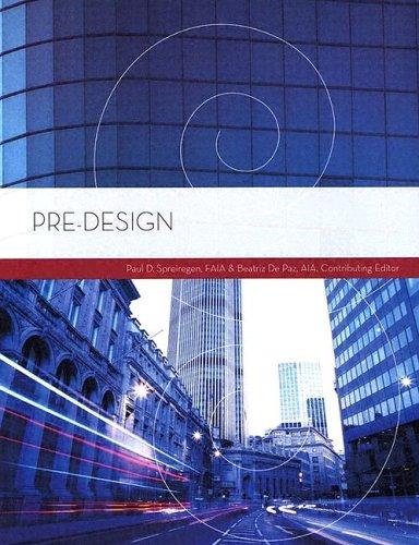 Cover for Pre-design