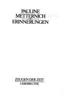 Cover for Erinnerungen