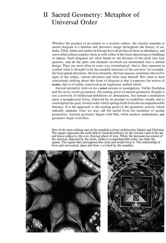 Cover for Sacred geometry