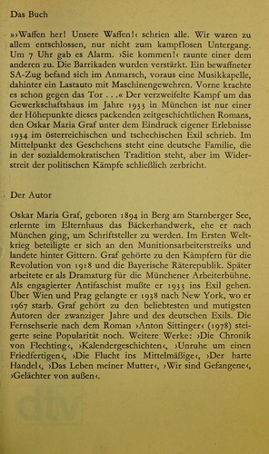 Cover for Die gezählten Jahre