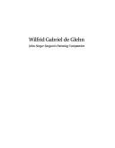Cover for Wilfrid Gabriel de Glehn