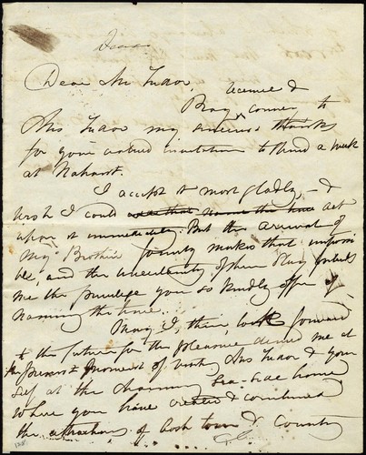 Cover for [Letter to] Dear Mr. Tudor