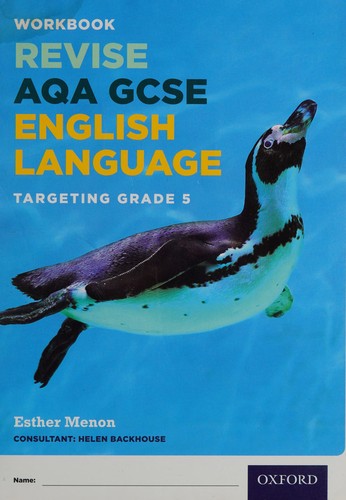 Cover for AQA GCSE English Language