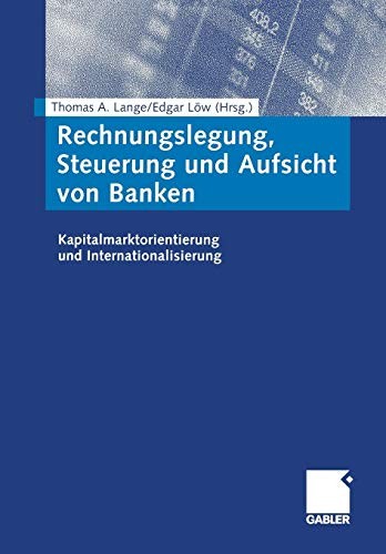 Cover for Rechnungslegung, Steuerung und Aufsicht von Banken