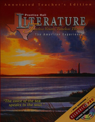 Cover for Prentice Hall Literature: Timeless Voices, Timeless Themes