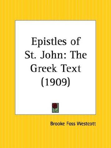 Cover for Epistles of St. John