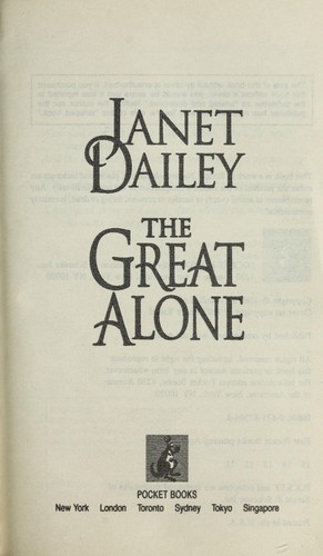 Cover for The great alone