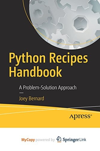 Cover for Python Recipes