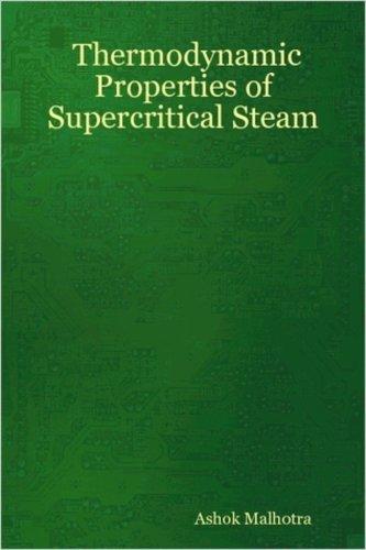 Cover for Thermodynamic Properties of Supercritical Steam