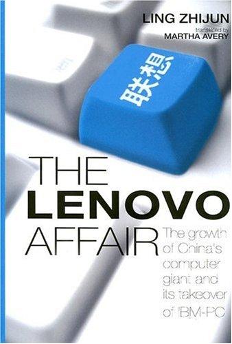 Cover for The Lenovo Affair