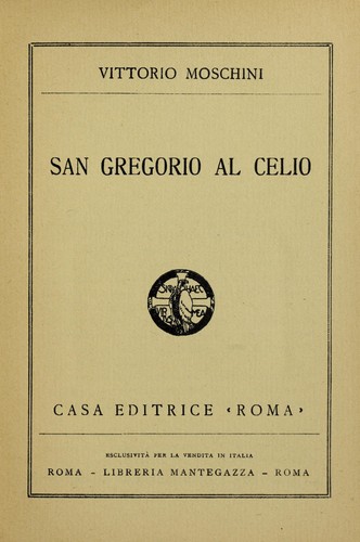 Cover for San Gregorio al Celio